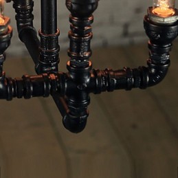 Chandelier Mini Style Rustic Lodge Retro Metal