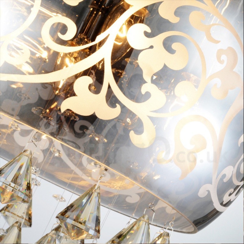 Modern Contemporary Crystal Lighting Pendant Light