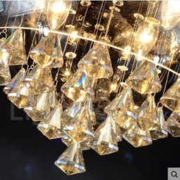 Modern Contemporary Crystal Lighting Store Pendant Light