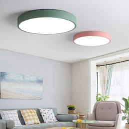 Multi Colours Modern Contemporary Steel Lighting Ceiling Light