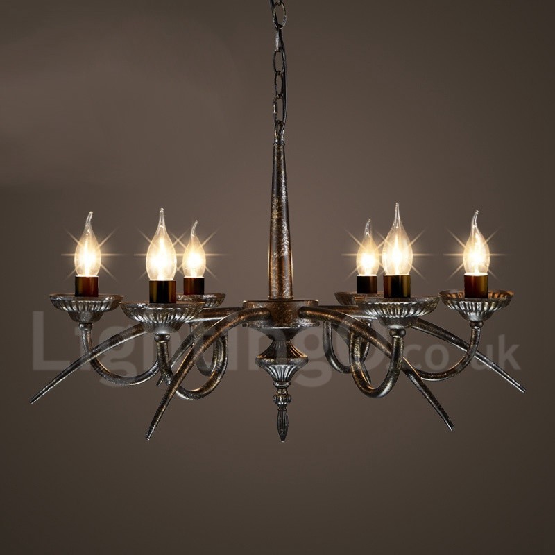Industrial Style Steel Lighting Store Pendant Chandelier Light