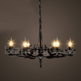 Industrial Style Steel Lighting Store Pendant Chandelier Light