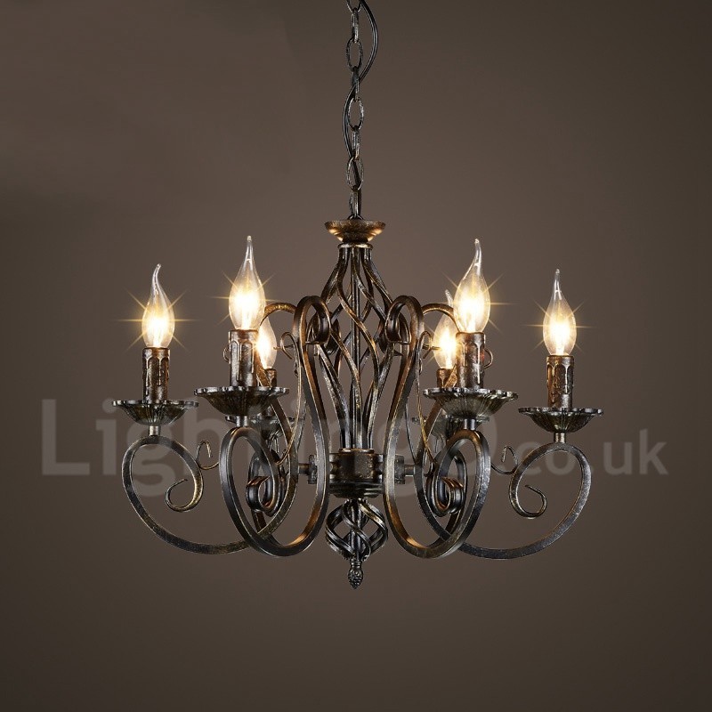 Industrial Style Steel Lighting Store Pendant Chandelier Light