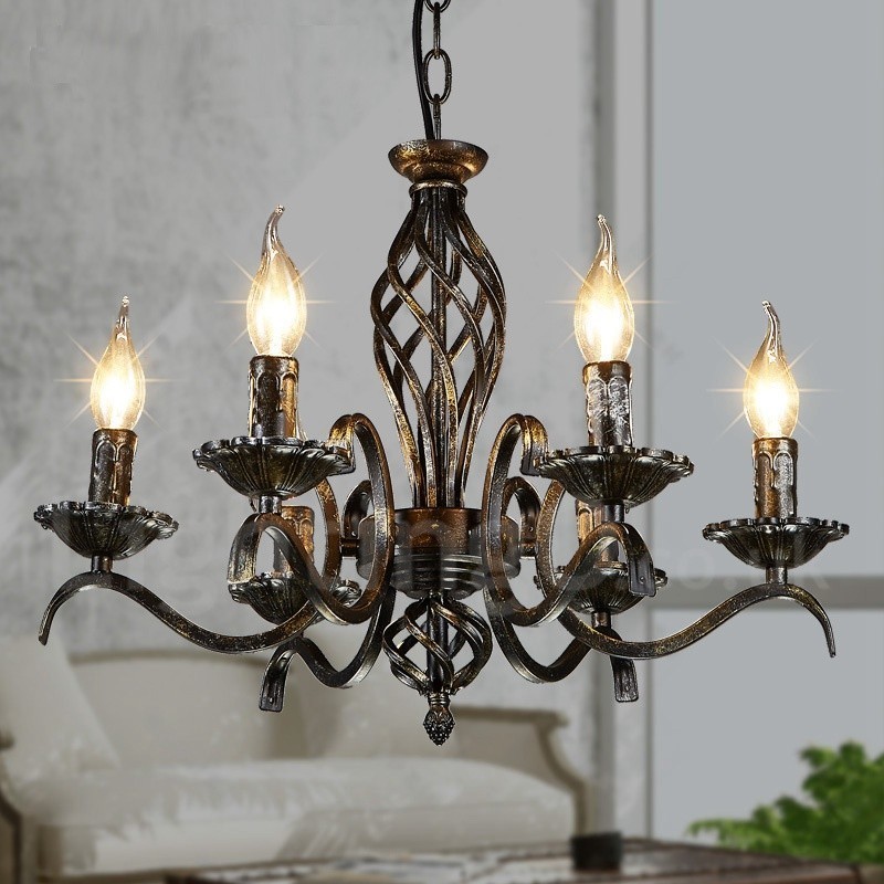 Industrial Style Steel Lighting Store Pendant Chandelier Light