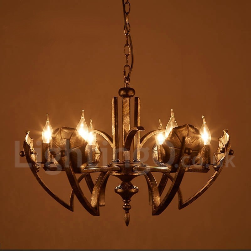 Industrial Style Steel Lighting Store Pendant Chandelier Light