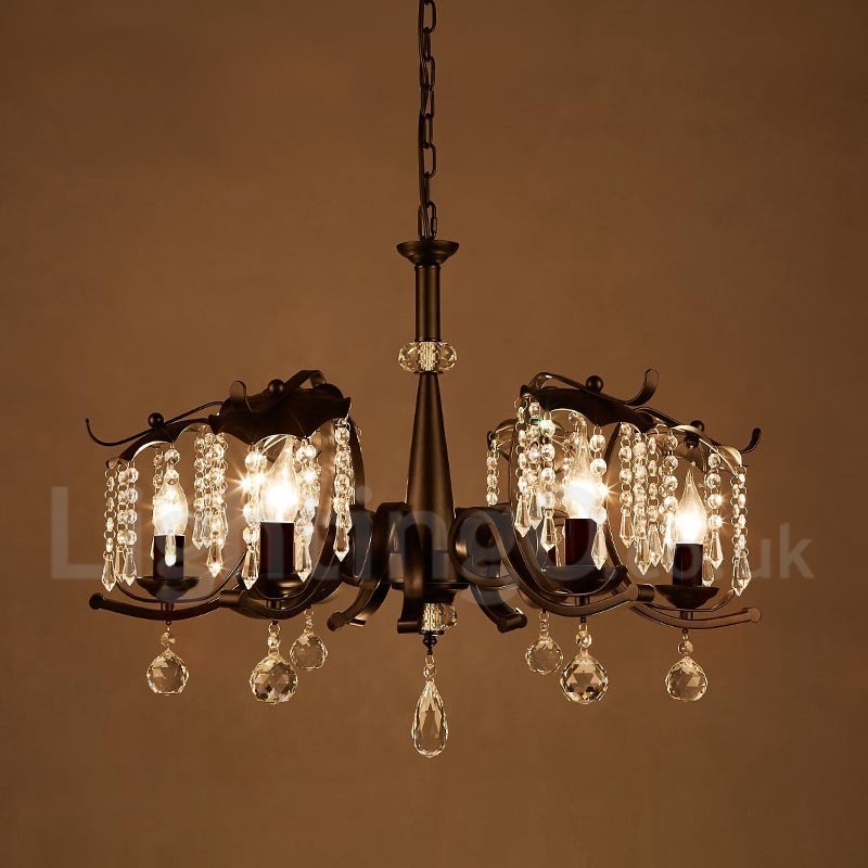 Industrial Style Steel Lighting Store Pendant Chandelier Light
