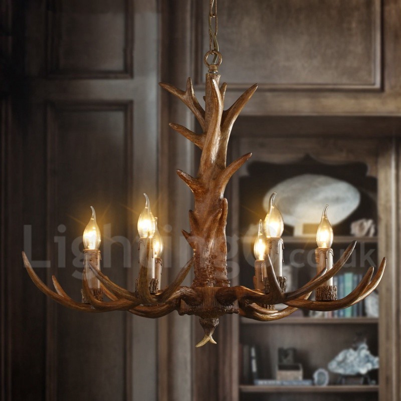 Industrial Style Resin Lighting Store Pendant Chandelier Light