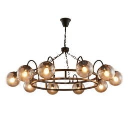 Industrial Style Steel Lighting Store Pendant Chandelier Light