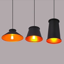 Chandelier Mini Style Modern Contemporary Metal 3 Light Pendant Light