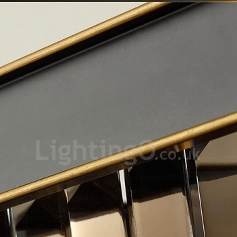 Retro Crystal Pendant Light Cafe Exibittion Hall