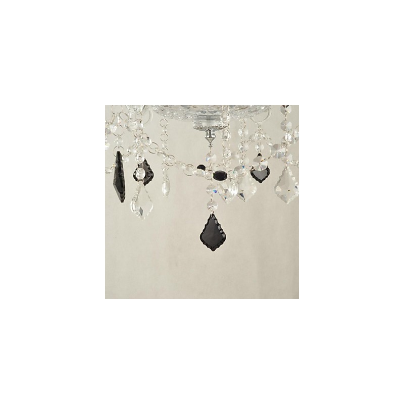 Chandelier Crystal Luxury Modern 1 Tiers Living 6 Lights