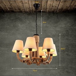 Country Designers Others Metal Chandelier