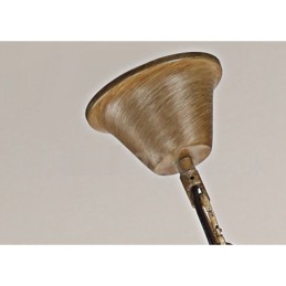 8 Light Rustic Artistic Retro Antler Vintage Candle Chandelier