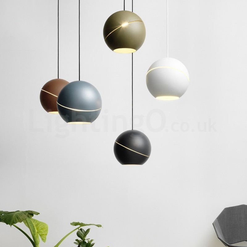 Modern Ball shape Bedside Pendant Light Pendant Light