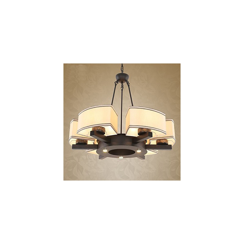 The Chinese Style Chandelier Iron Copper Imitation Air Lamps