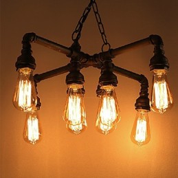 Chandelier Modern Contemporary Traditional Classic Rustic Lodge Metal