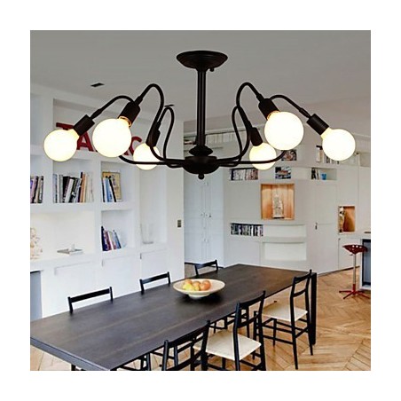 Loft American Vintage Ceiling Light Fashion Lights Lights Iron Ceiling Lamp