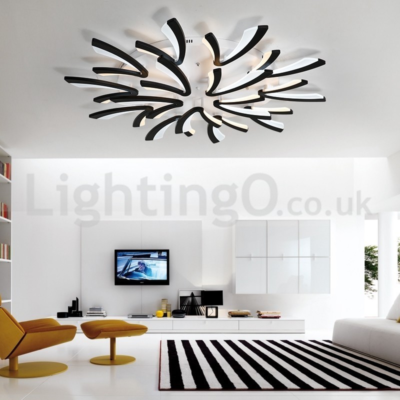 Personality 15 Lights Elegant Modern Flush Mount Ceiling Lights