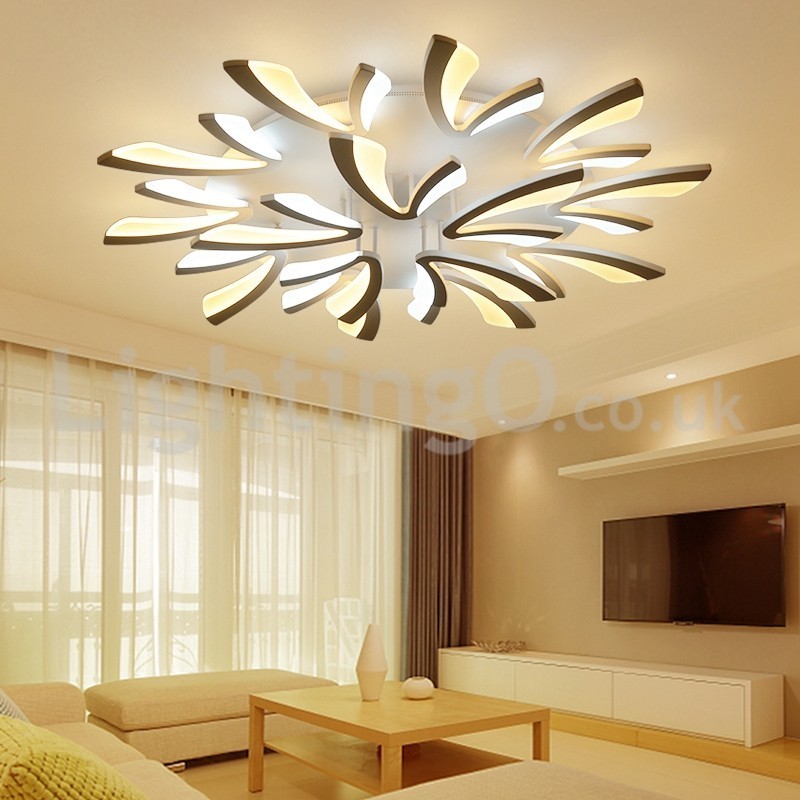 Personality 15 Lights Elegant Modern Flush Mount Ceiling Lights