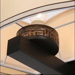 The Chinese Style Chandelier Iron Copper Imitation Air Lamps