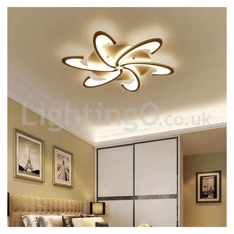 Cheap 6 Bulbs Modern Flush Mount Ceiling Lights