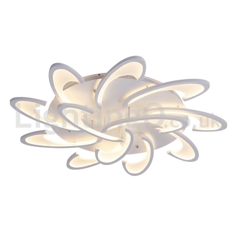 Discount 12 Bulbs Contemporary Flush Mount Ceiling Lights