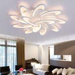 Discount 12 Bulbs Contemporary Flush Mount Ceiling Lights