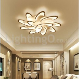 Discount 12 Bulbs Contemporary Flush Mount Ceiling Lights