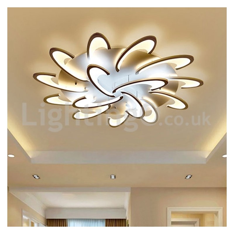 Discount 15 Bulbs Contemporary Flush Ceiling Lights