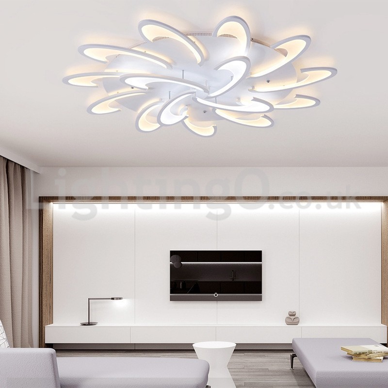 Discount 15 Bulbs Contemporary Flush Ceiling Lights