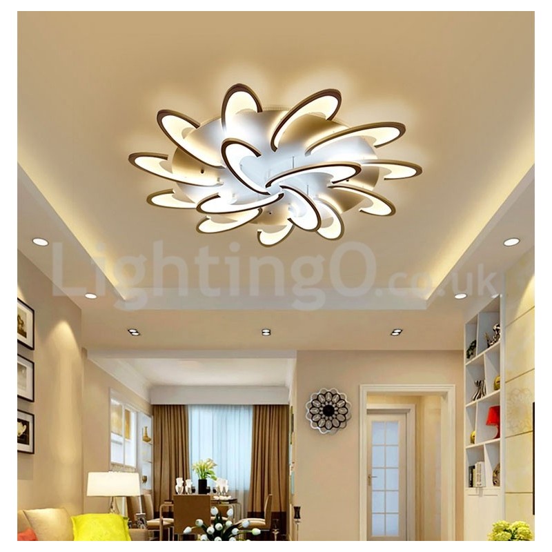 Discount 15 Bulbs Contemporary Flush Ceiling Lights