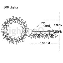 Luxury Post modern Round Fireflies Chandelier