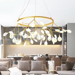 Luxury Post modern Round Fireflies Chandelier