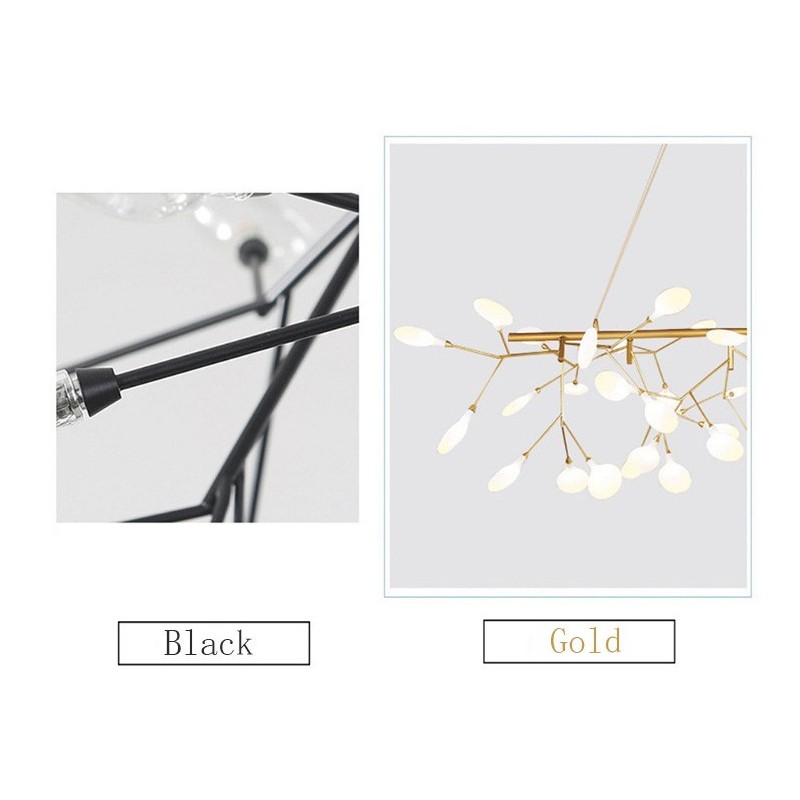 Post modern Fireflies Chandelier