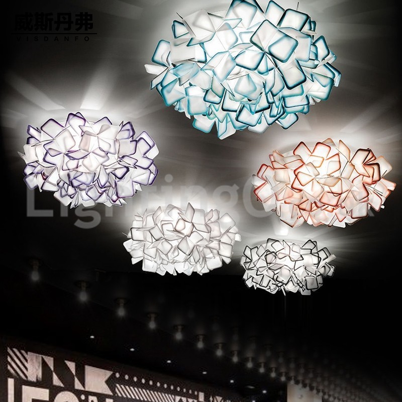 Modern Light Source Three Color Switching Flush Mount Ceiling Lights