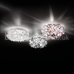 Modern Light Source Three Color Switching Flush Mount Ceiling Lights