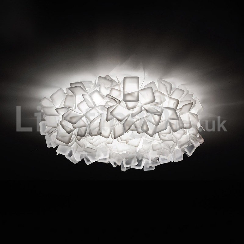 Modern Light Source Three Color Switching Flush Mount Ceiling Lights