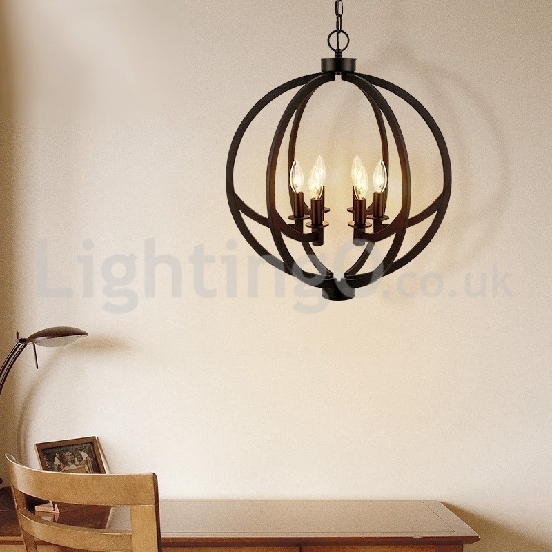 Retro Ball Pendant Light