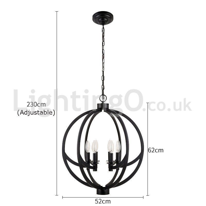 Retro Ball Pendant Light