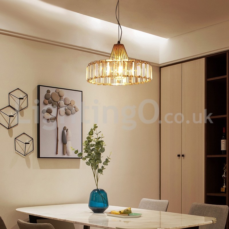 Nordic Single head Crystal Pendant Light