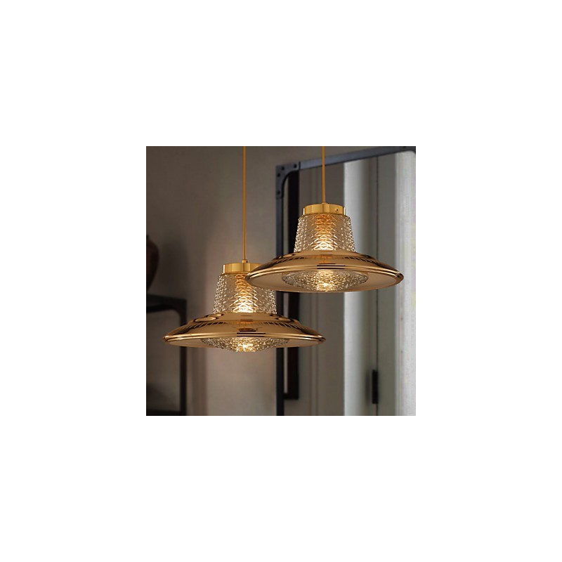 Chandelier Mini Style Modern Contemporary Metal Pendant Light