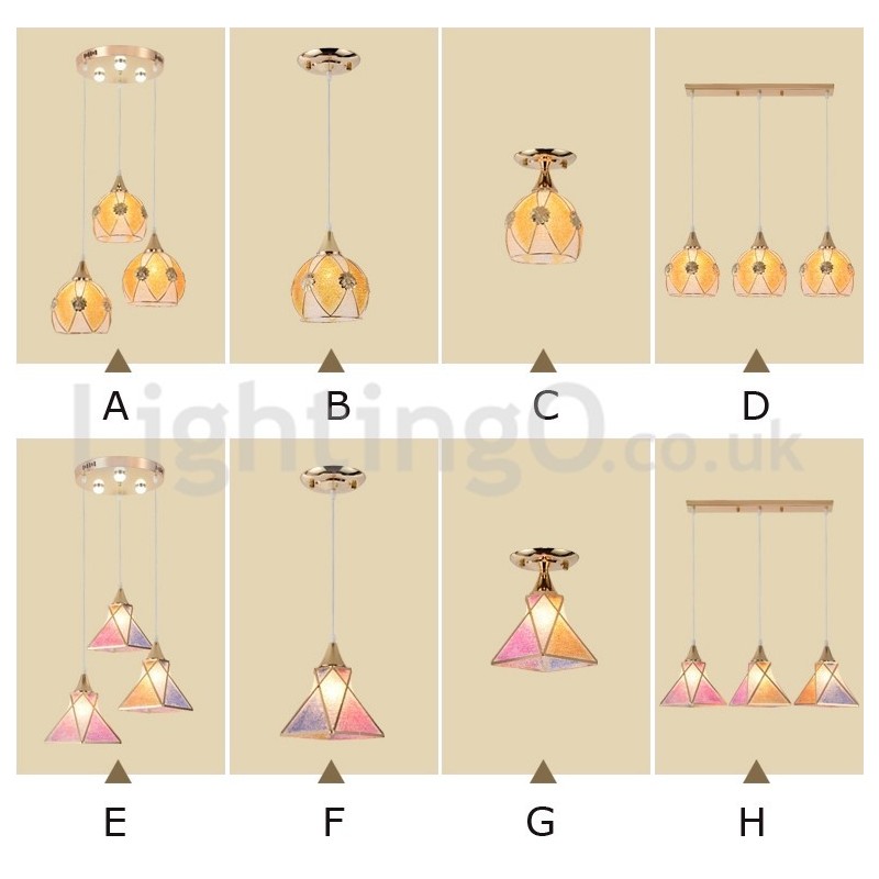 Cheap 1 Light 3 Lights Modern Pendant Light