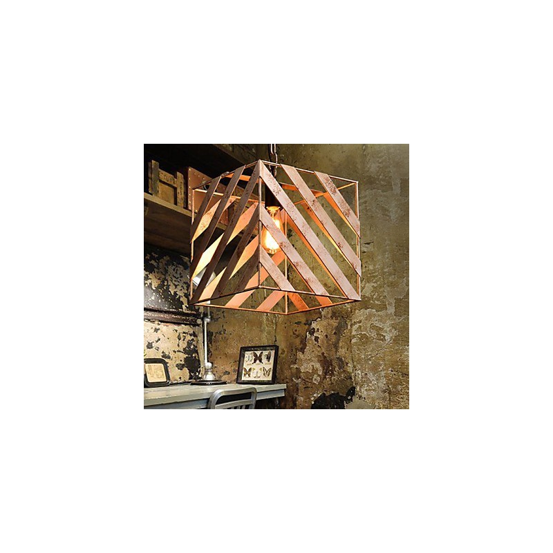 Retro Iron Lamp Modern Minimalist Industrial Style Chandelier