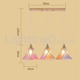 Cheap 1 Light 3 Lights Modern Pendant Light