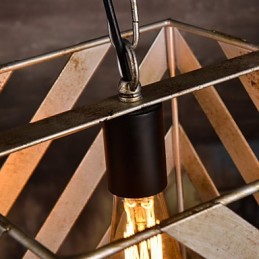 Retro Iron Lamp Modern Minimalist Industrial Style Chandelier