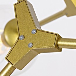 Nordic Postmodern Molecular Magic Bean Chandelier Cafe