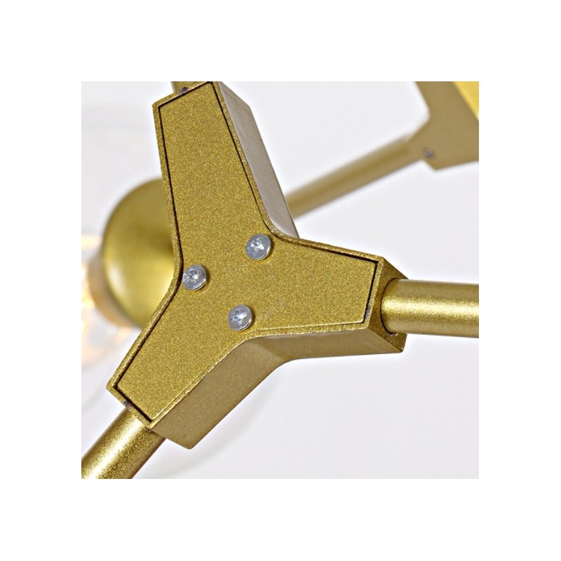 Nordic Postmodern Molecular Magic Bean Chandelier Cafe