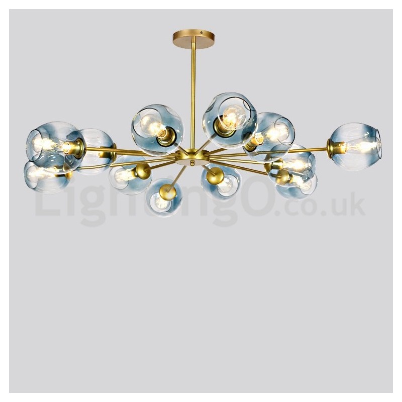 Nordic Postmodern Molecular Chandelier Magic Bean Chandelier Cafe