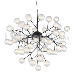 Nordic Postmodern Molecular Bubble Chandelier Glass Chandelier