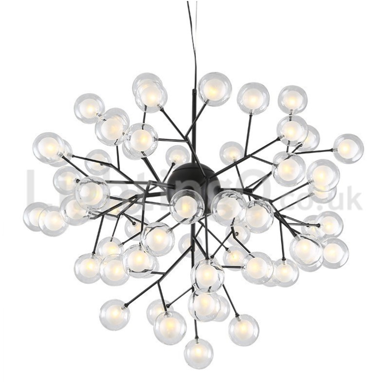 Nordic Postmodern Molecular Bubble Chandelier Glass Chandelier